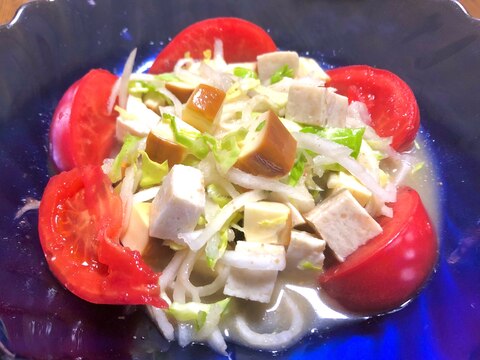栄養たっぷり❤️チーズとチキンの生野菜サラダ